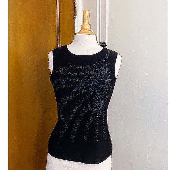 Bleeker & McDougal Black Lightweight Blouse size M - Picture 14 of 14